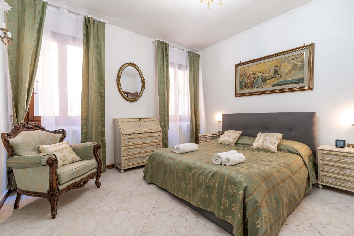 Ferienwohnung Gondolier' S House Castello Venedig Exterior foto