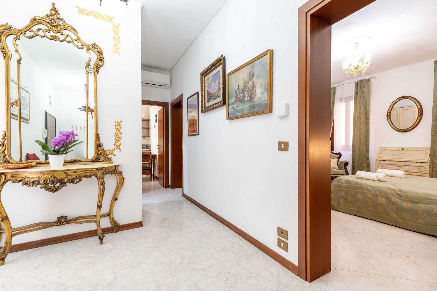 Ferienwohnung Gondolier' S House Castello Venedig Exterior foto